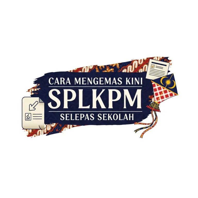 Cara Mengemas Kini SPLKPM Selepas Sekolah Bermula