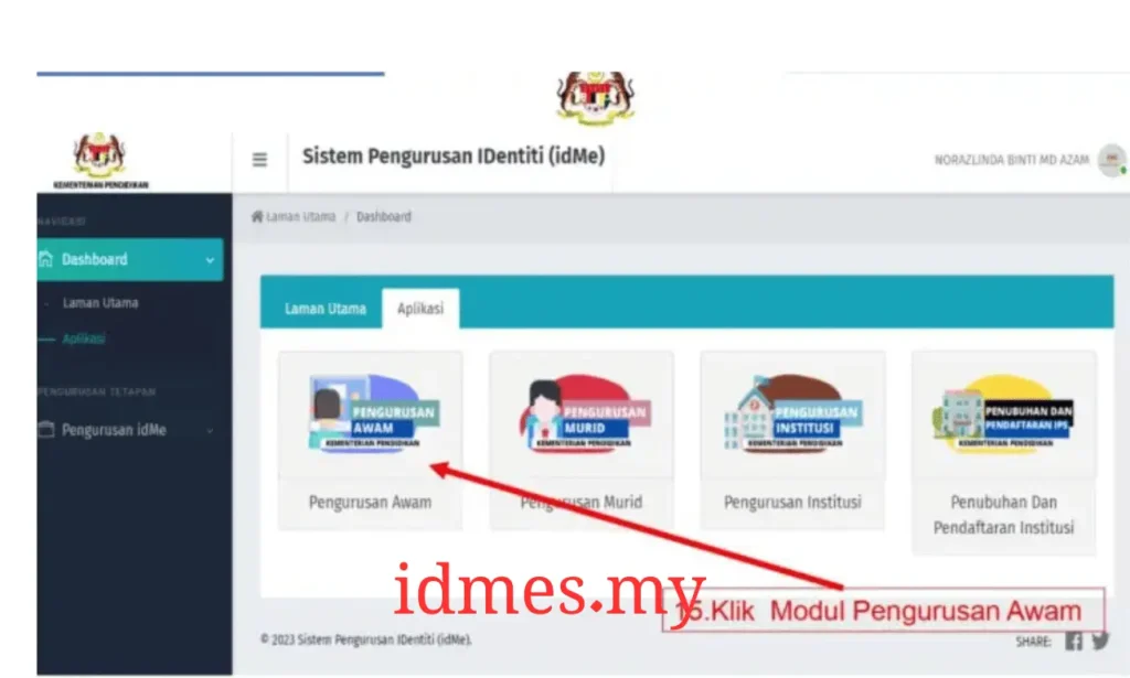 Proses Keselamatan idMe KPM